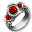 Silver-Ruby Ring(2) (IG)