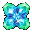 Blauquadkristall