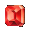 Roter Edelstein