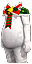 Schneemannkostüm+