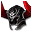 Grauner Vampir-Helm(W)[30.T]